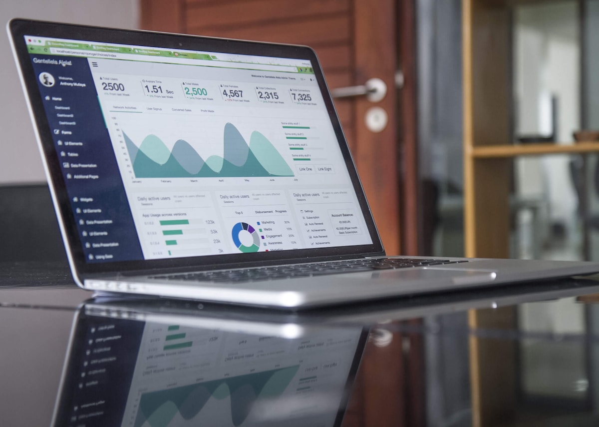 Retail analytics dashboard with performance insights